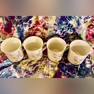 Vintage Sango Stoneware mugs